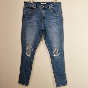 EUC LIKE NEW LEVI'S STRAUSS PREMIUM 721 HIGH RISE SKINNY STRETCH JEANS SIZE 32